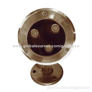 LED Underwater Light, 3W, 115*150mm, CE & RoHS Marks, 2-year Warranty